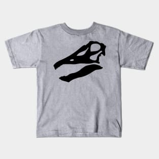 Diplodocus skull - black Kids T-Shirt